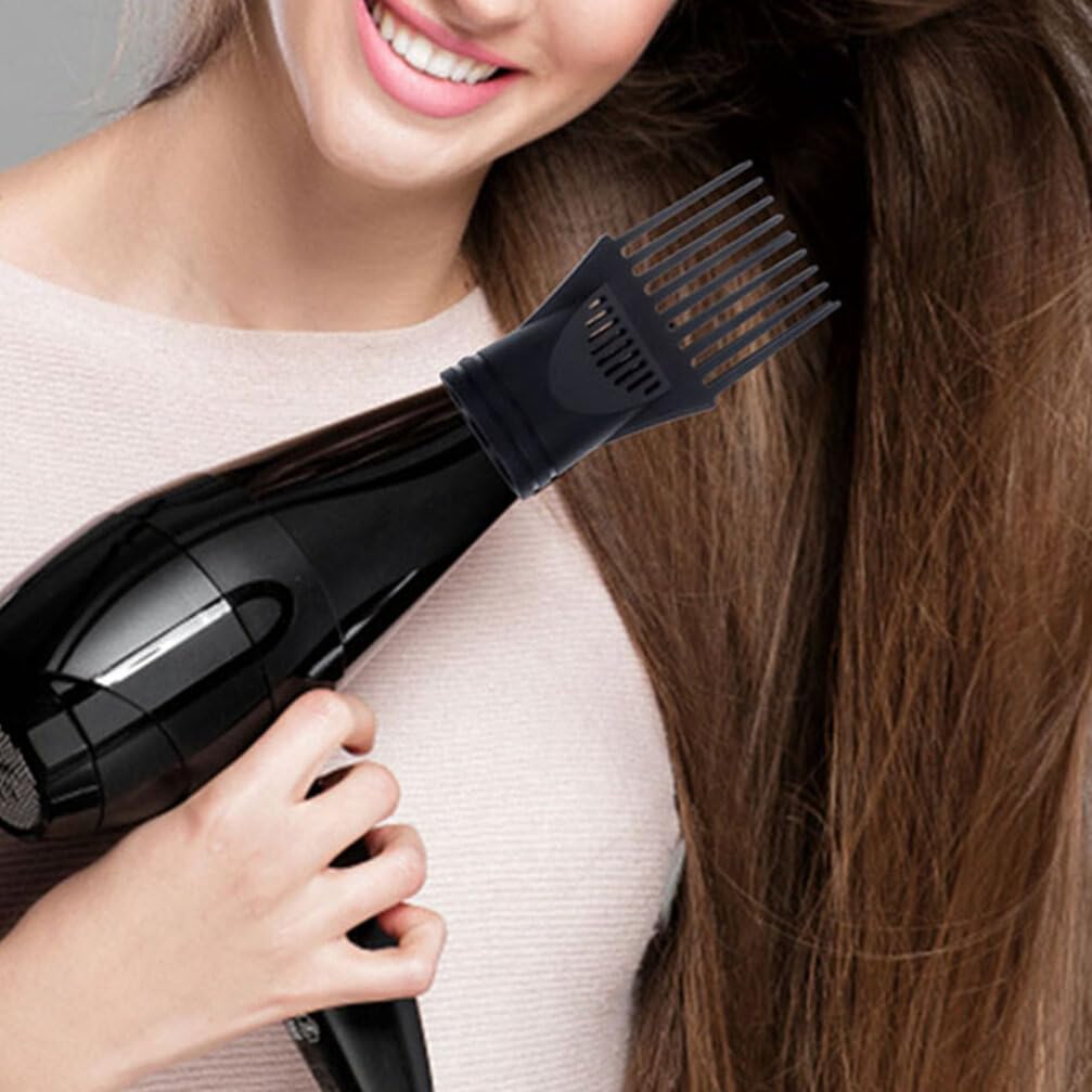 FRCOLOR 10pcs Professional Hair Dryer Nozzle Comb Lightweight - Accessories for Hair Styling Compatible Easy to Install Nozzle Comb