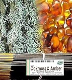 (O) Oakmoss & Amber Incense - Rich Woody Musk Amber & Herbs Mix with Orange Citrus, Lavandin & Sage...