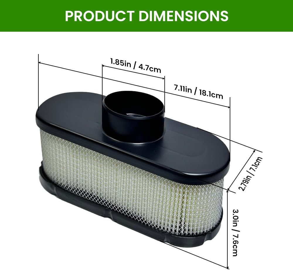 Air Filter 11013-0752 Replacement For Kawasaki FR651V FR691V FR730V FS481V-FS691V Engines