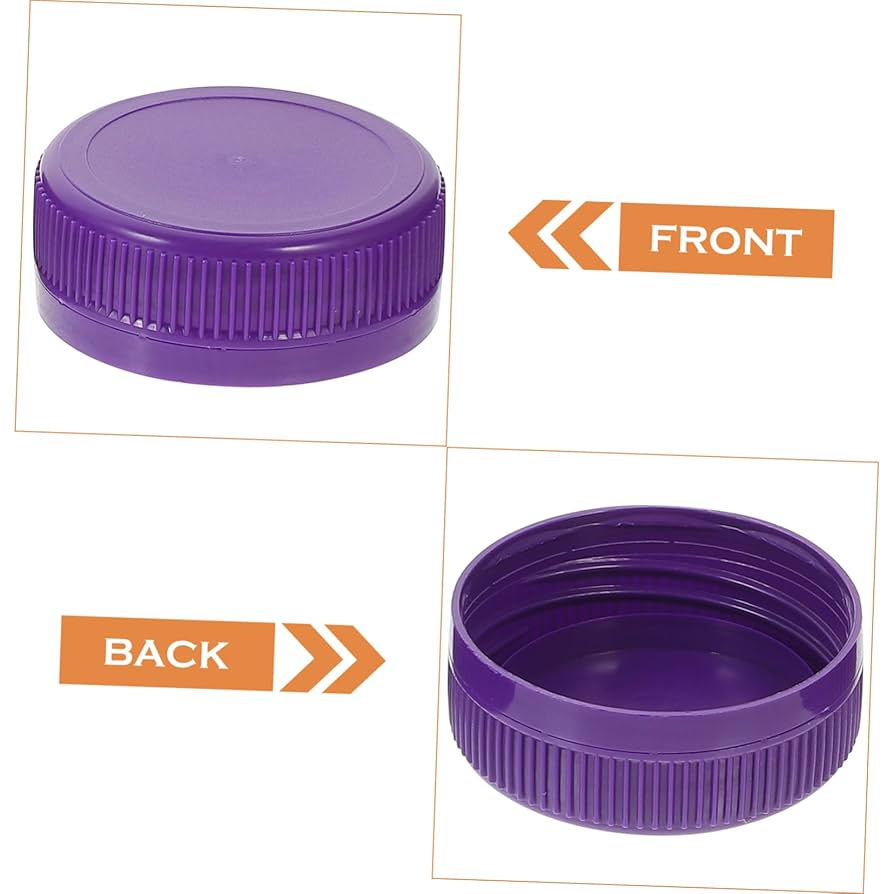 Amazon｜HAKIDZEL 38mm プラスチックボトルキャップ クラフト用