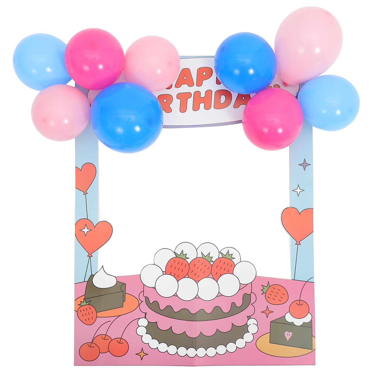 Amazon.com: LUOZZY Happy Birthday Photo Frame for Kids Paper