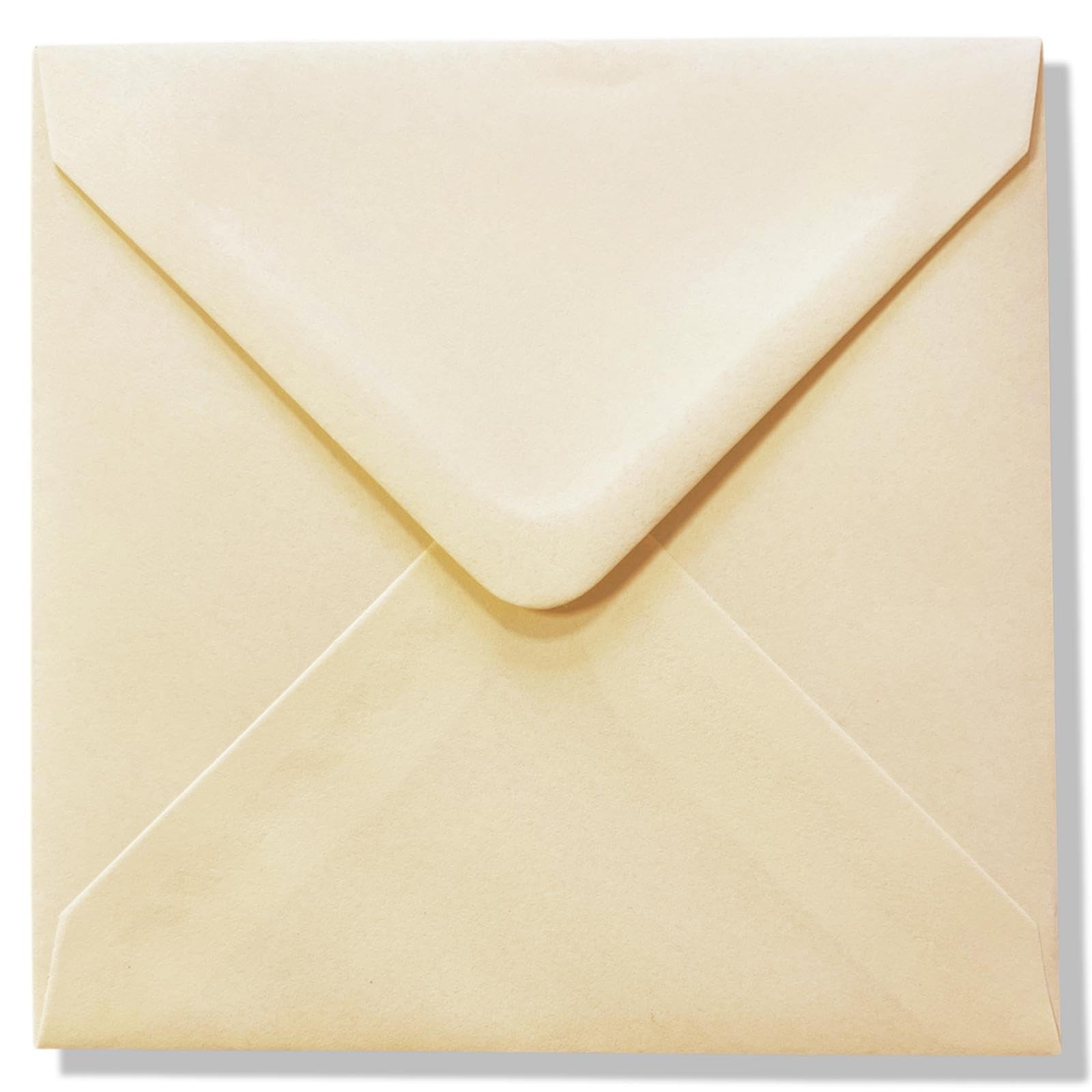 Luxury Square Envelopes - 15x15cm - 110 G/M² - 5,9'' (Ivory/Cream, 1000) — image 1