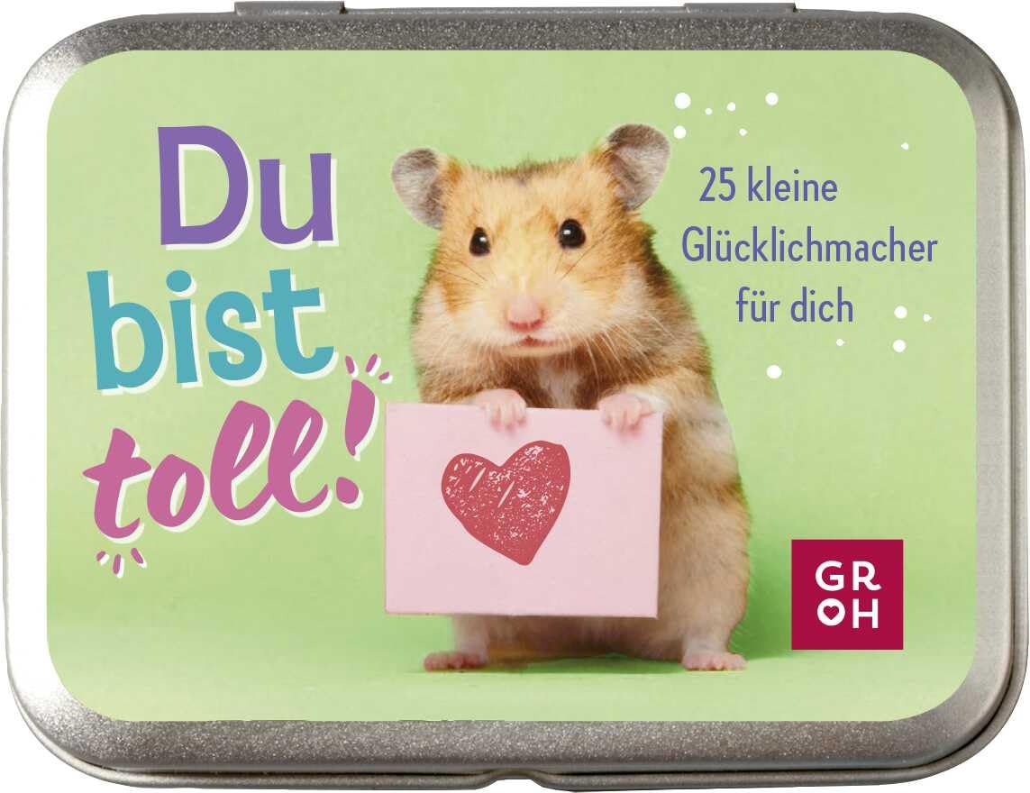 Du bist toll!: 25 kleine Glücklichmacher für dich | Komplimente zum Verschenken oder als Affirmationskarten zum Thema Glück, Mut und Selbstvertrauen