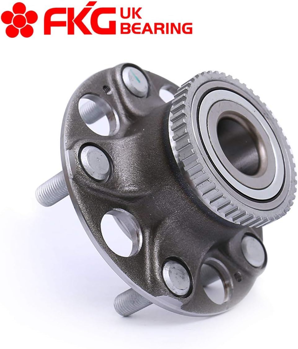 FKG 512188 Rear Wheel Bearing Hub Assembly for 2003-2007 Honda Accord, 2004-2008 Acura TL, 5 Lugs Set of 2