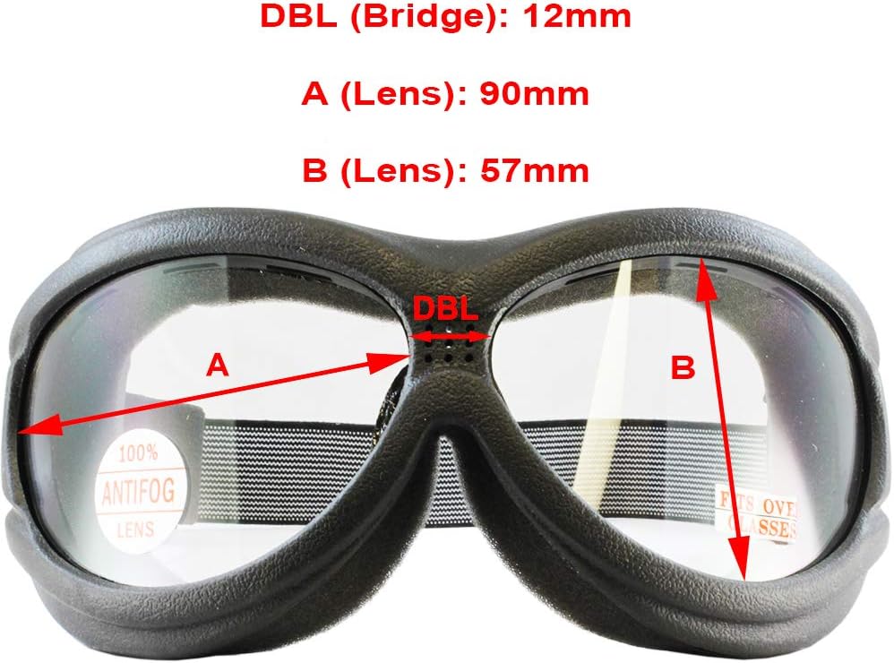 Global Vision Big Ben Goggles Kit Includes Clear and Smoke Lens