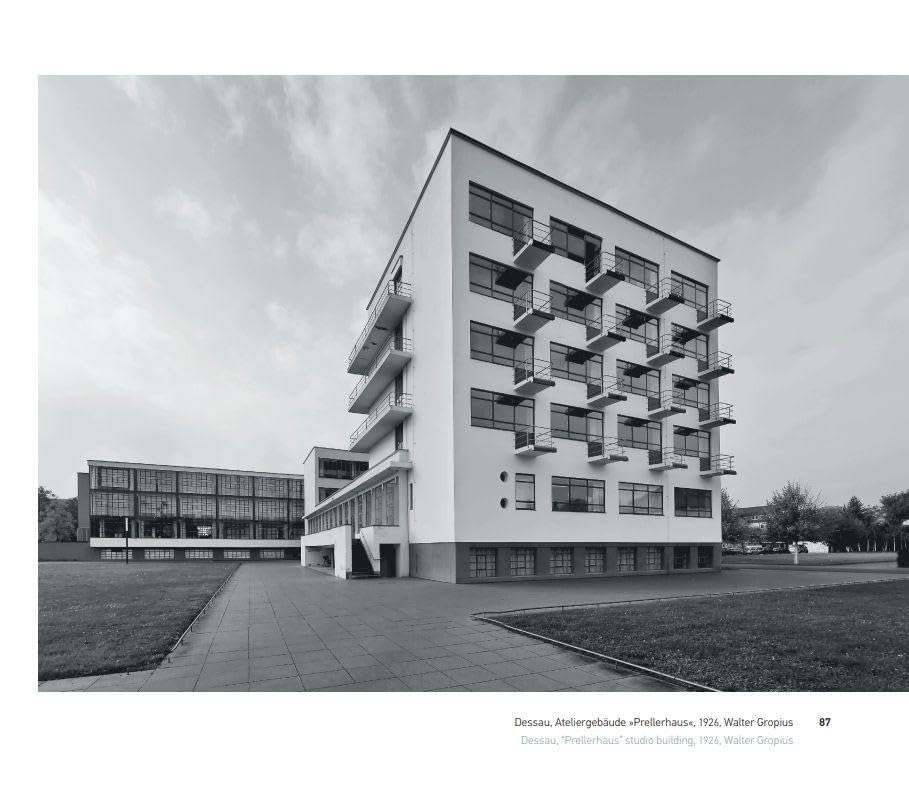 Bauhaus edition de luxe album photo reliure rigide art architecture collection