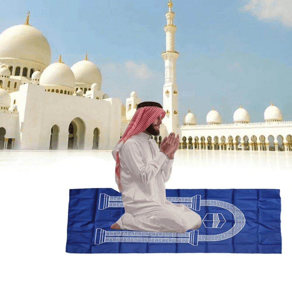 Islam gebedsmat, gewatteerde gebedsmat 60 x 100 cm flanel