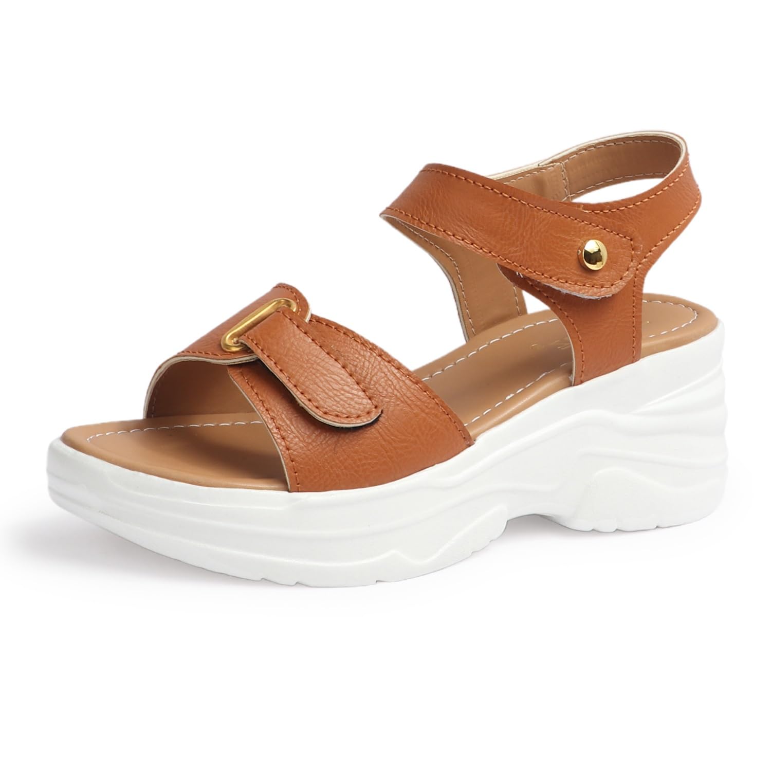 vendoz Women Stylish Slippers Wedges I Flat Slip on Sandals I Stylish and Casual for Everyday use I Comfortable & Lightweight for Girls & Ladies JOJO57-picture-16