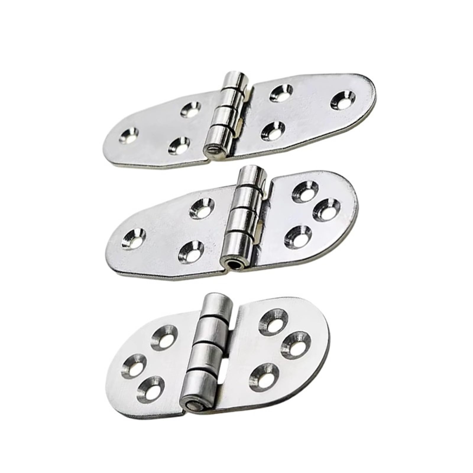 Equipment Cabinet Door Hinge 304 Stainless Steel Marine Cabinet Hinge Hardware Accessories 1Pcs(2-SS Buffed)