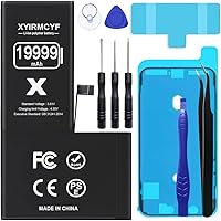 Vista 11 de Batería de Super Capacidad de 21800mAh Compatible con iPhone 11, Batería de Reemplazo Li-Polímero de 0 Ciclos para iPhone 11, con Kit
