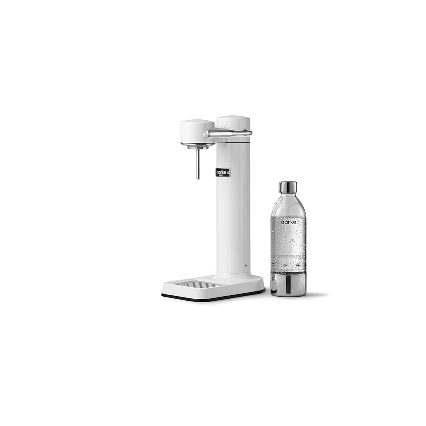 Immagine del prodotto Aarke Carbonator 3 Gasatore d’acqua e Bottiglia, Finitura Bianca