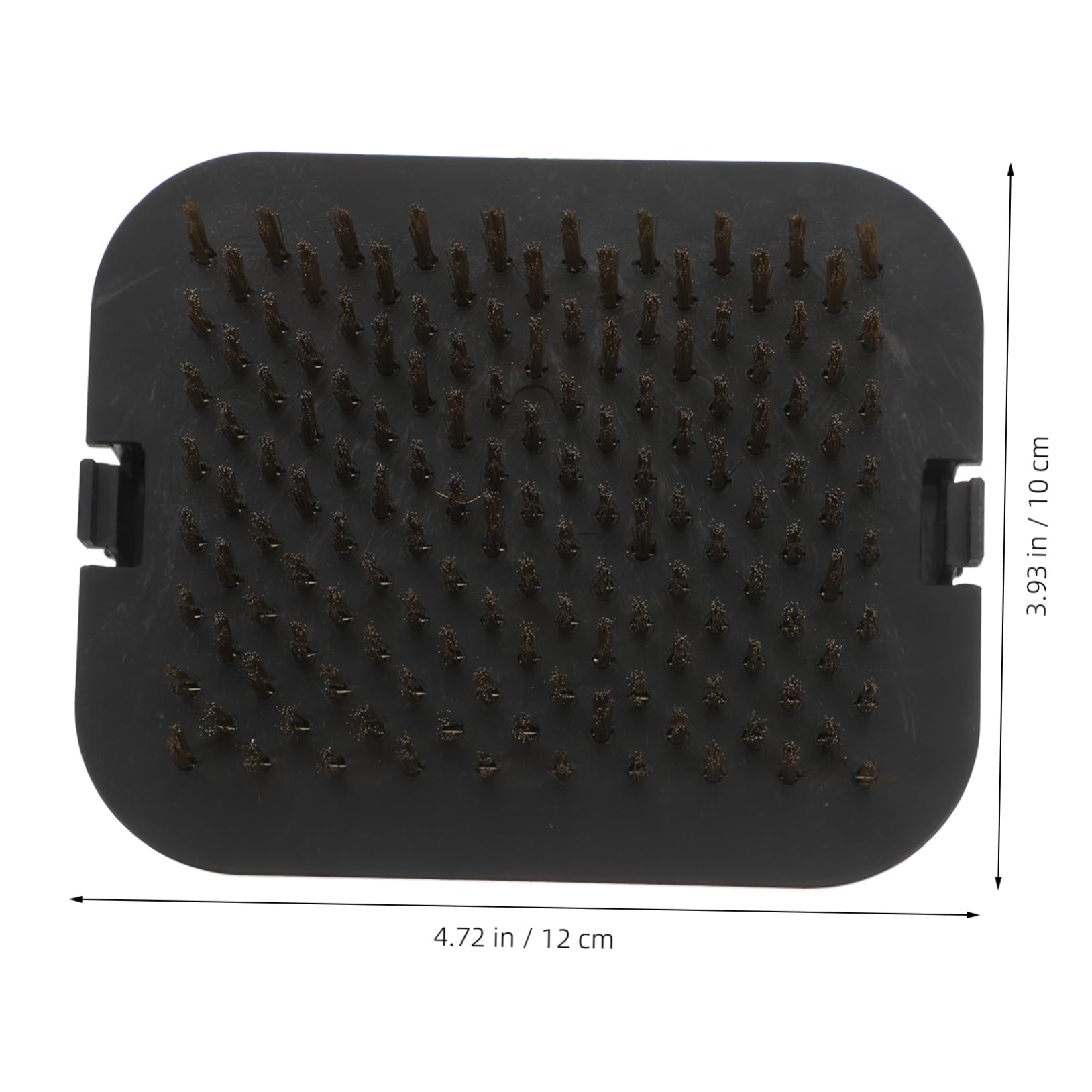 Yardwe Multi Functional Clean Brush Head for Grilled Rack Reusable Barbecue Lightweight Compact Design for Easy Storage and Grill Maintenance