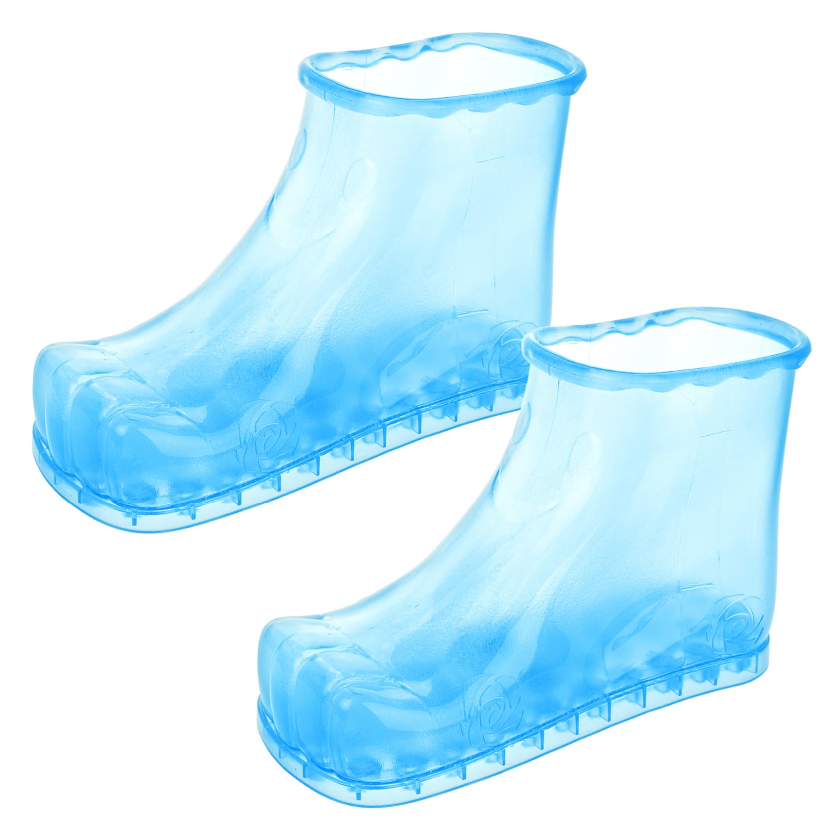VICASKY Zapatos Empapados Baño Para Remojar Botas De Pedicura Remojo Zapatos Masaje De Pies Masaje Y Pie Empapado Zapatos De Masaje Pedicura Bañera Azul Pvc