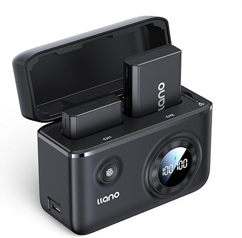 llano Paquete de 2 baterías de repuesto EN-EL14/EN-EL14a y cargador rápido USB dual de 18 W para Nikon D5600, D5500, D5300, D5200, D5100, D3500,