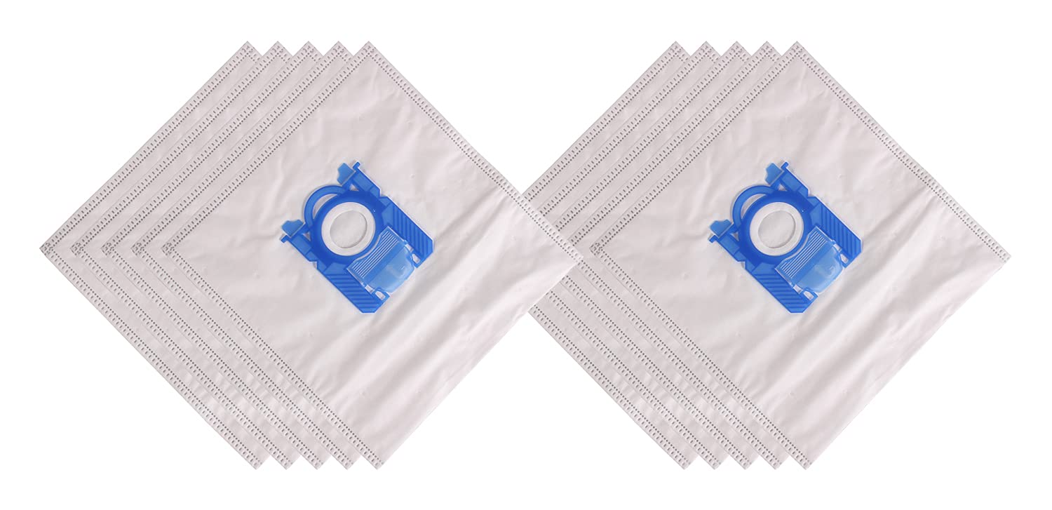 30 Sacchetti Per Aspirapolvere AEG VX6 VX7 VX8 VX9 - Compatibili Con S-Bag Classica/Lunga, Più 5 Profumatori Al Limone E Microfiltri