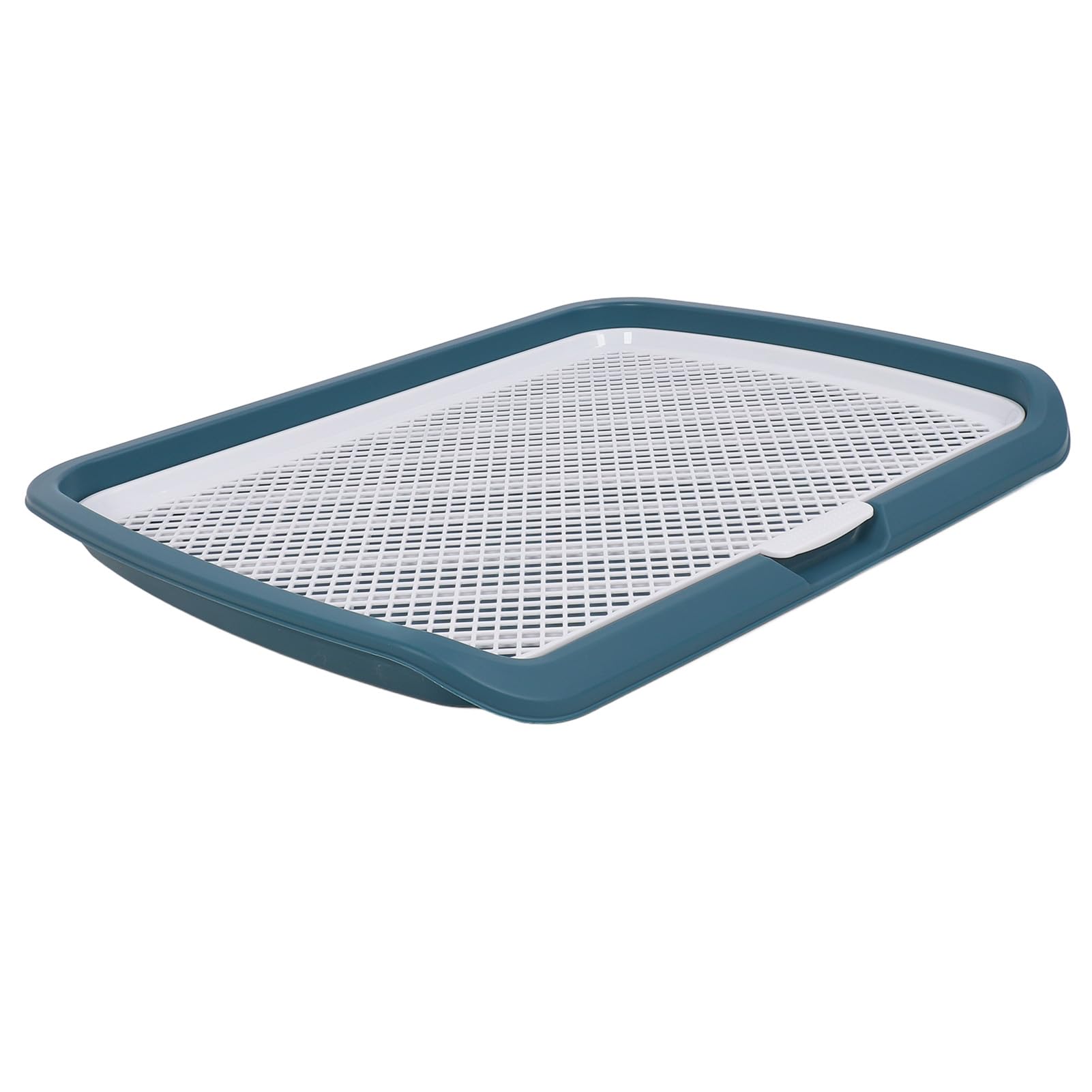 Caja de para Perros, Inodoro para Adiestramiento de Perros, Soporte para Almohadilla para Orinar para Cachorros, Bandeja de Malla para Inodoro para Perros, Orinal, Entrenador,
