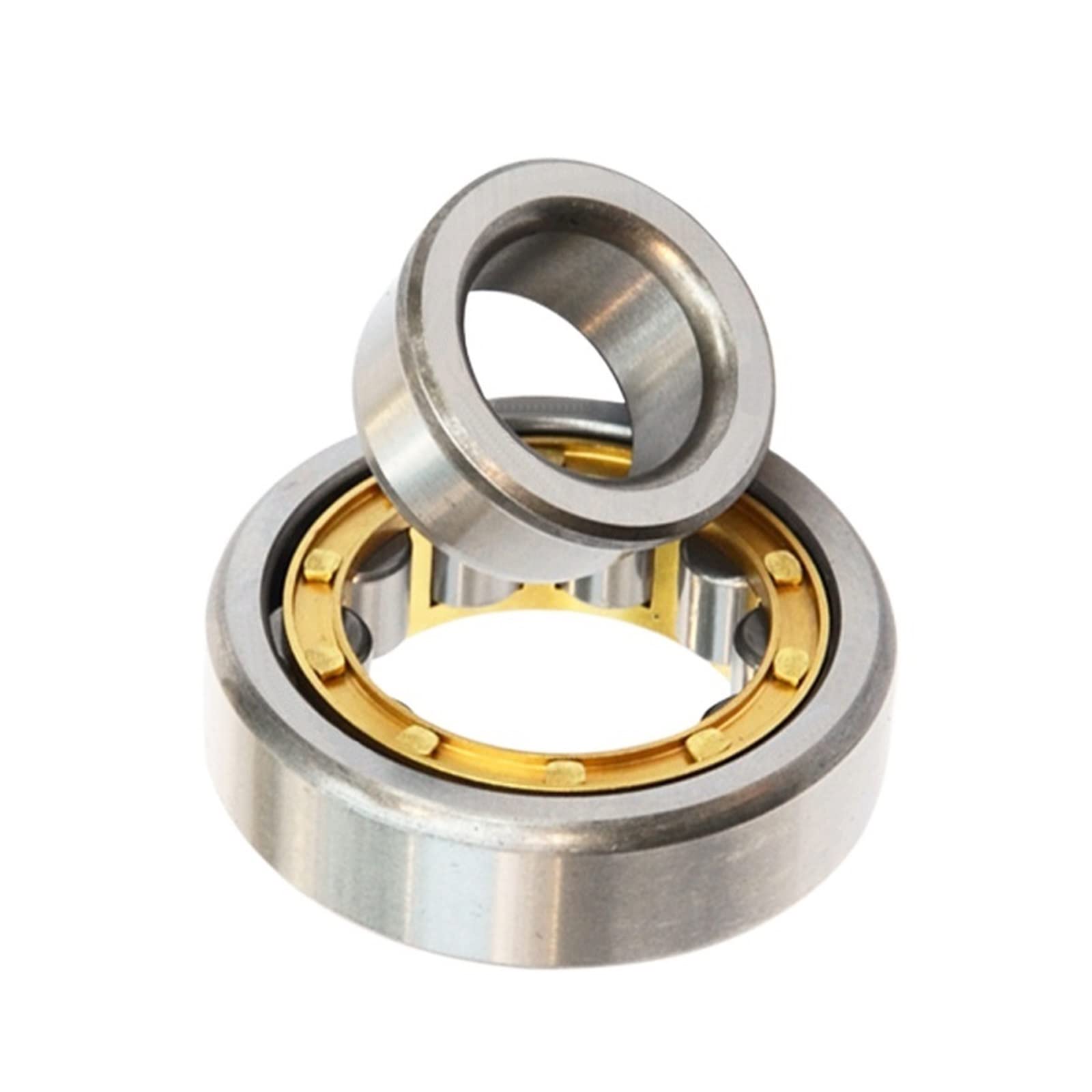 DIZTBTZFP 1PC NJ1011EM NJ1011 42111 H 55x90x18mm Cylindrical Roller Bearings Single Column Machined Brass Cage
