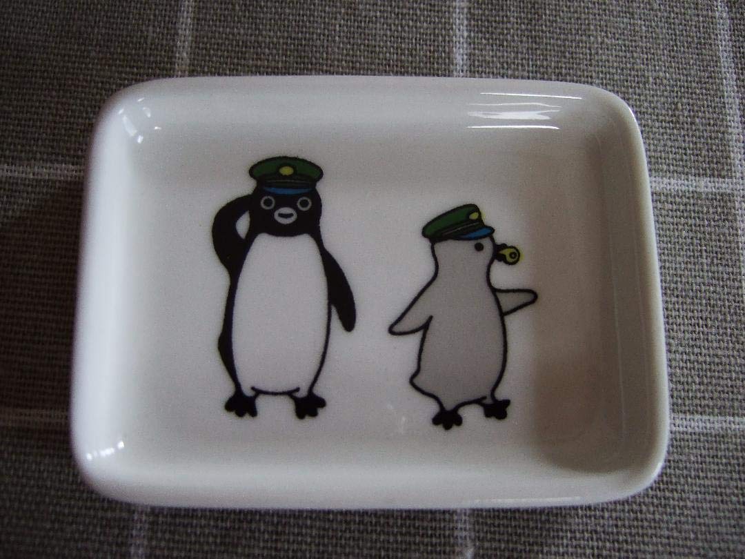 かわ　さかざきちはる　Suicaペンギン　角皿・角小皿　５点おまとめ Amazon.co.jp: さかざきちはる Suicaペンギン 角小皿 限定 「車掌さん