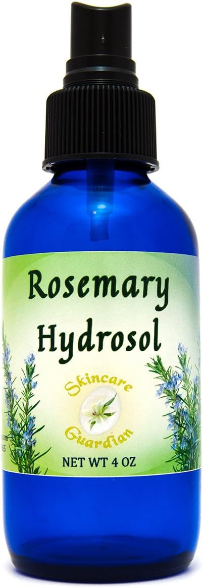 Rosemary Hydrosol - Hidrosol de Romero - Refreshing Aromatherapy Pure Rosemary Water - Facial Toner 4 oz Mister