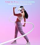Câble de liaison 10FT Compatible avec Meta/Oculus Quest 3S, Quest 3, Quest 2/Pro, PICO 4 Accessoires VR Casques, cordon de recharge et fil de données haute vitesse, câble de recharge pour les jeux de vapeur PC (10FT)