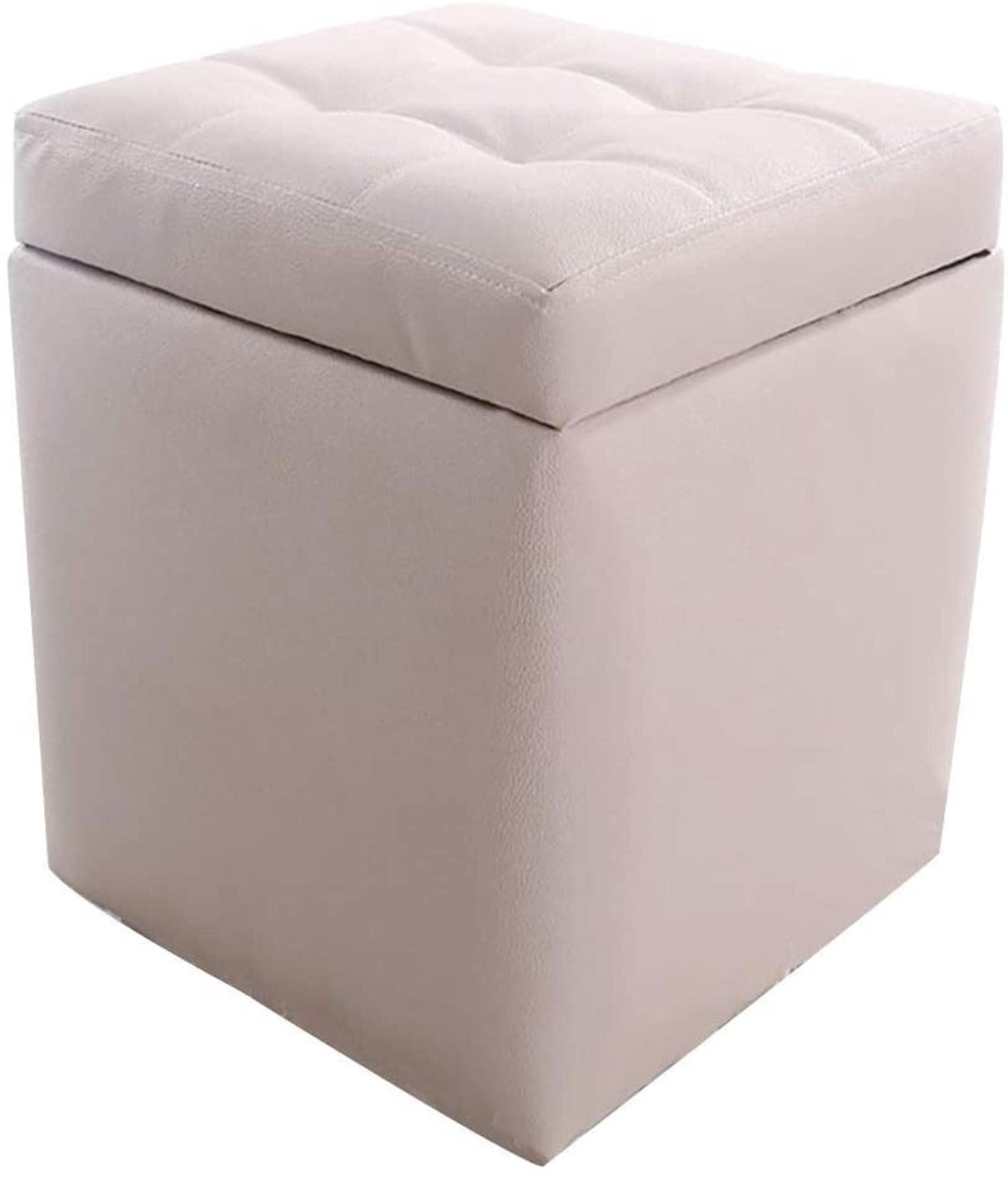 Banc de rangement en cuir pour entrée et lit