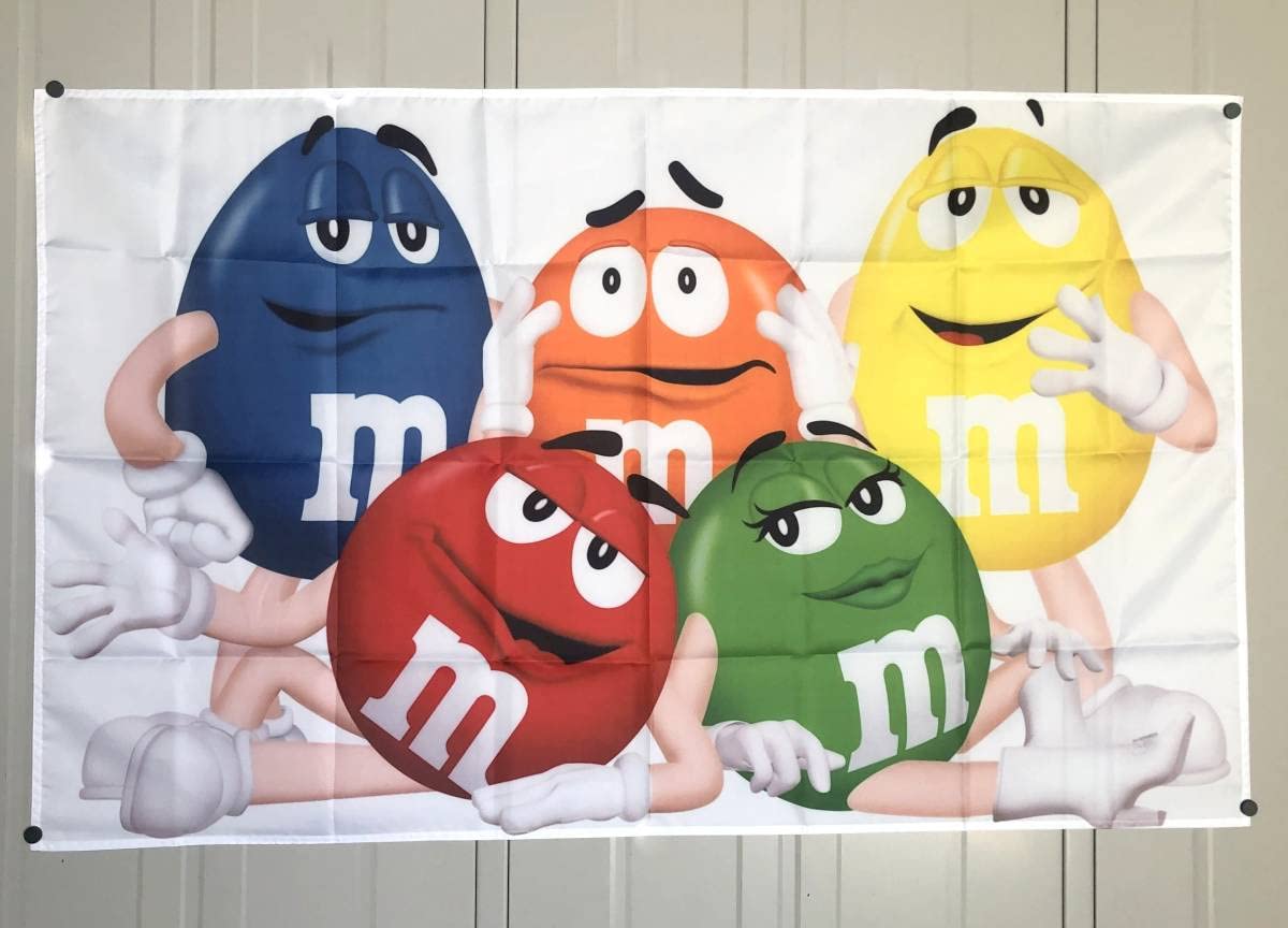 Amazon.co.jp: 海外限定 室内装飾仕様 M&M'S フラッグ MS05 アメリカン