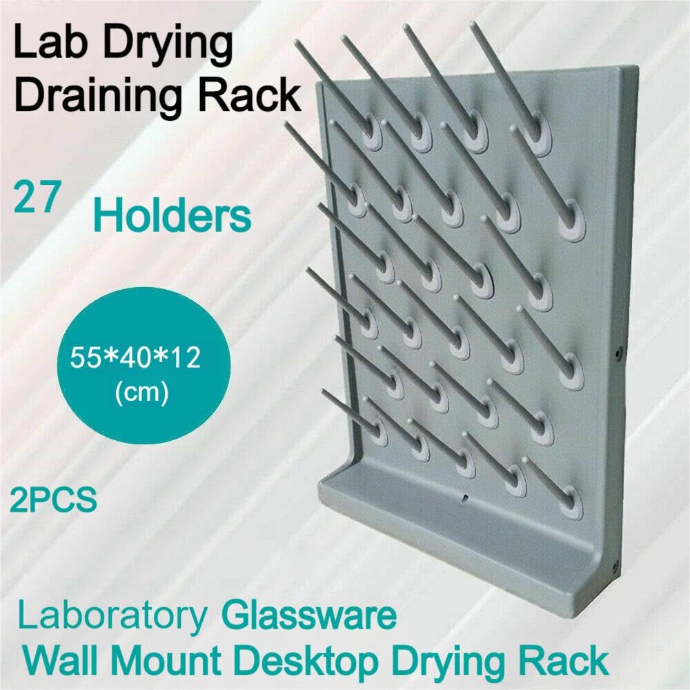 Laboratory Rack Mount Snapklik.com : Zoomto 2PCS Lab Drying Rack, Wall-Mount Laboratory ...