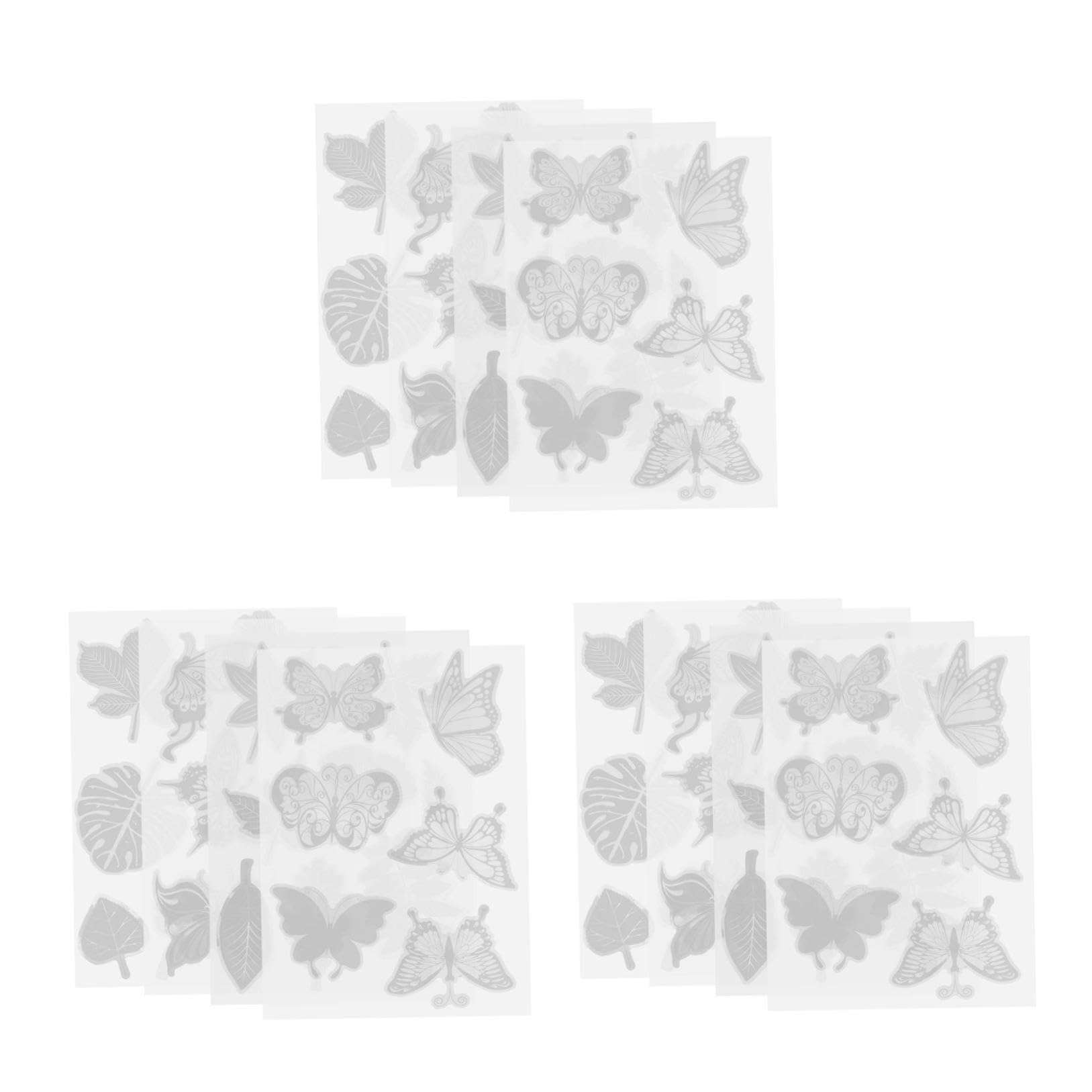 Autocollants de fenêtre pour éviter collisions oiseaux Beavorty : stickers vitres électrostatiques amovibles