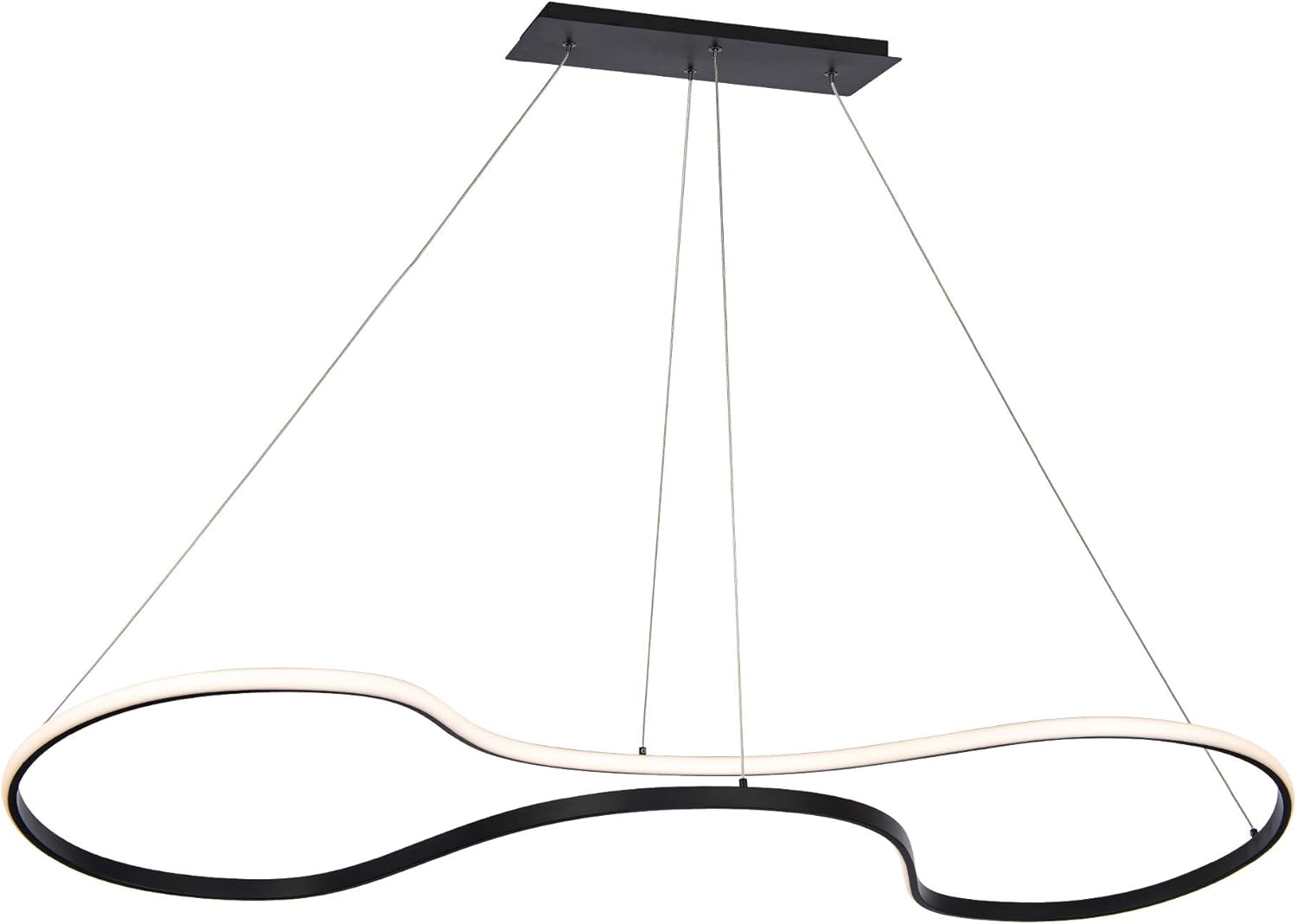 WAC Lighting dweLED, Marques 48in LED Pendant 3000K in Aged Brass