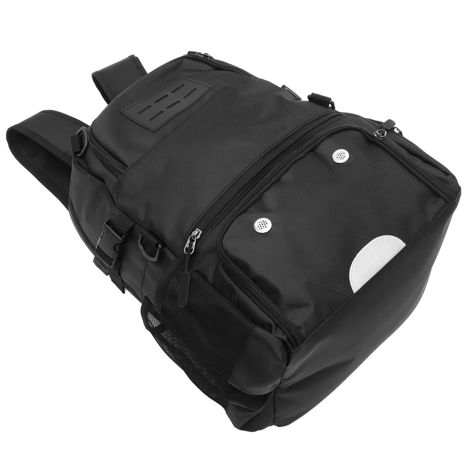 GAROZATION Football Backpack for School Oxford Cloth Large Capacity Basketball Bag Hidden Net Buckle