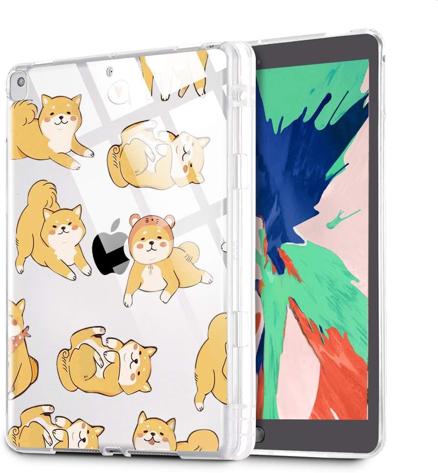 ipad 10.2 clear case with pencil holder