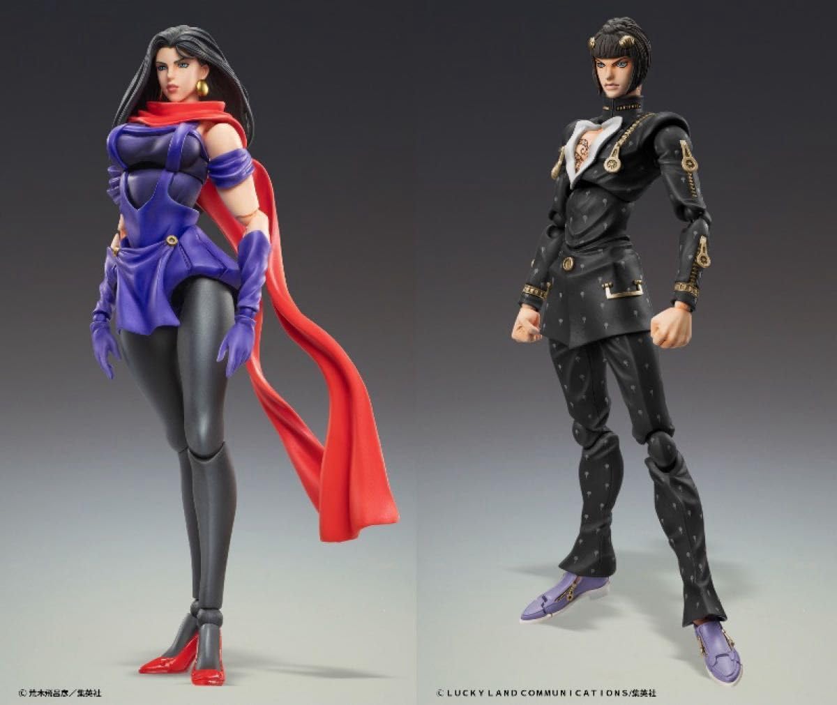 Amazon.co.jp: 超像可動 リサリサ ＋ ブローノブチャラティ Ver.Black 