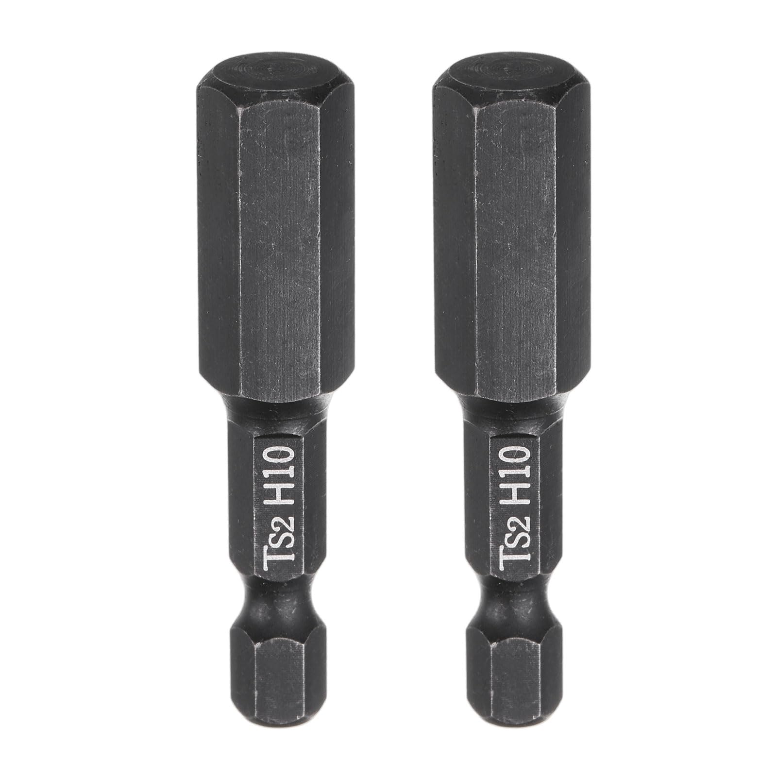 sourcing map Hex Head Drill Bit Wrench 10mm Metric Flat Tip 50mm (2") Long