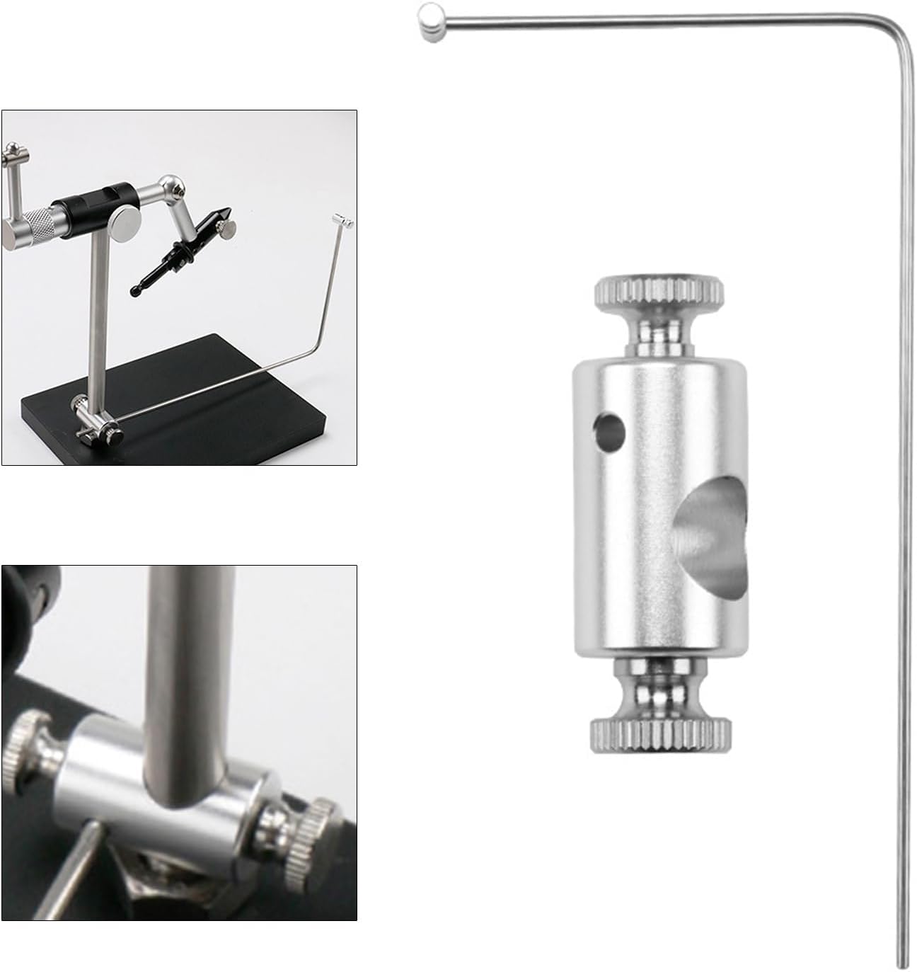 Fishing Line Stand Fly Tying Tool Spare Part Replacement Fishing Hook Rotary Tying Vise Accessory Fishing Line Holder