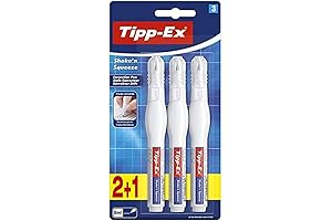 Tipp-Ex Shake 'n Squeeze Premium Correction Pens for a Flawless Finish