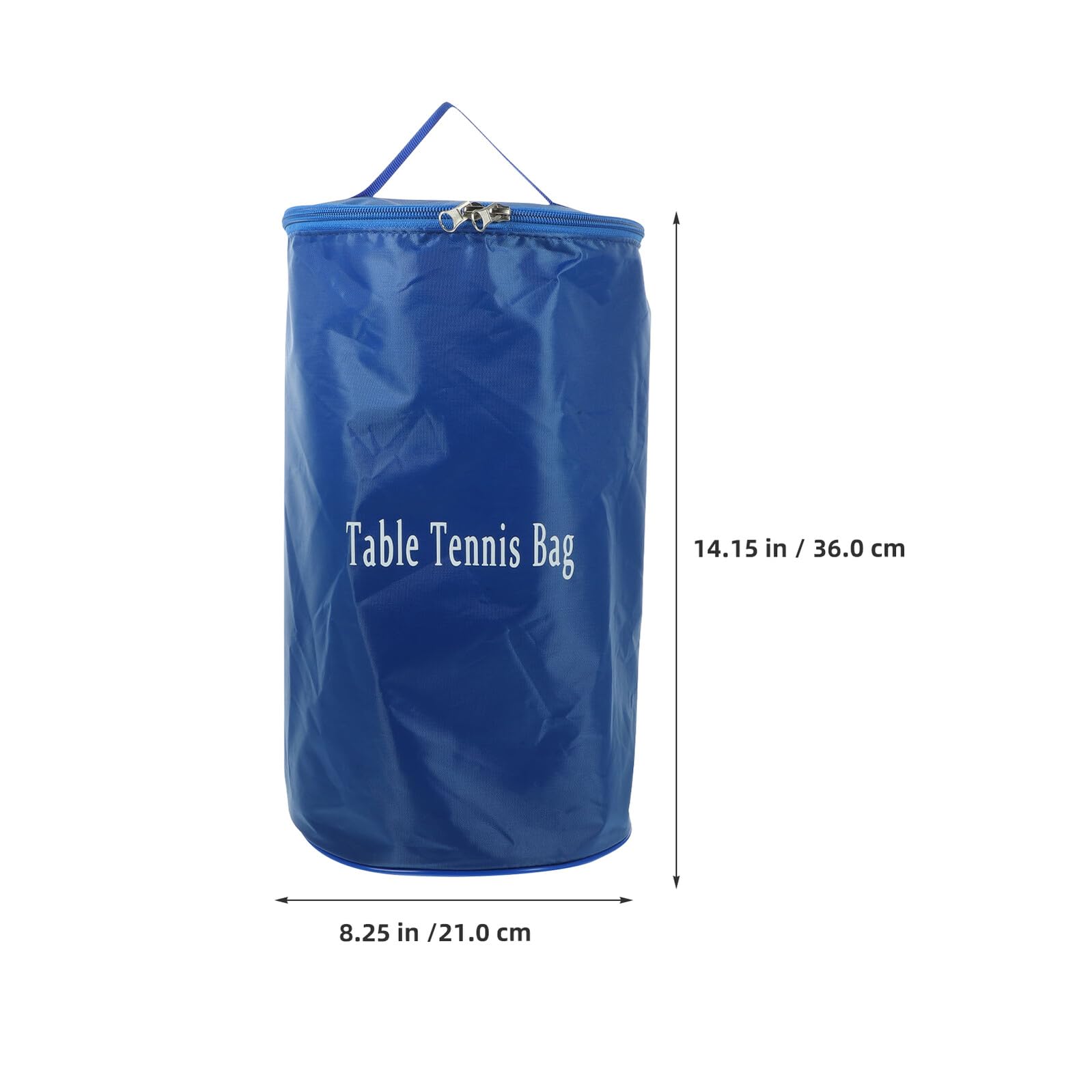SHERCHPRY Borsa Porta Palline da Tennis da Tavolo Oxford Resistente Organizer Compatto da Viaggio per Palline da Allenamento Cestino Multiuso per Pickleball e Golf Set da 2 Pezzi con