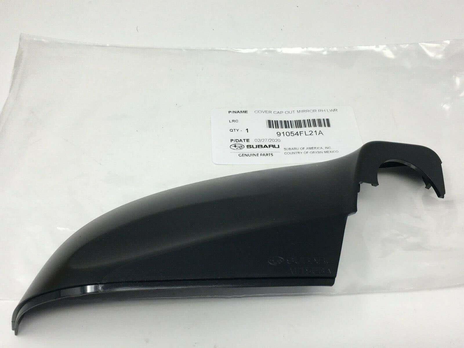 Subaru Impreza Legacy Outback Ascent Right Passenger Side View Mirror Lower Cover Cap 91054FL21A OEM