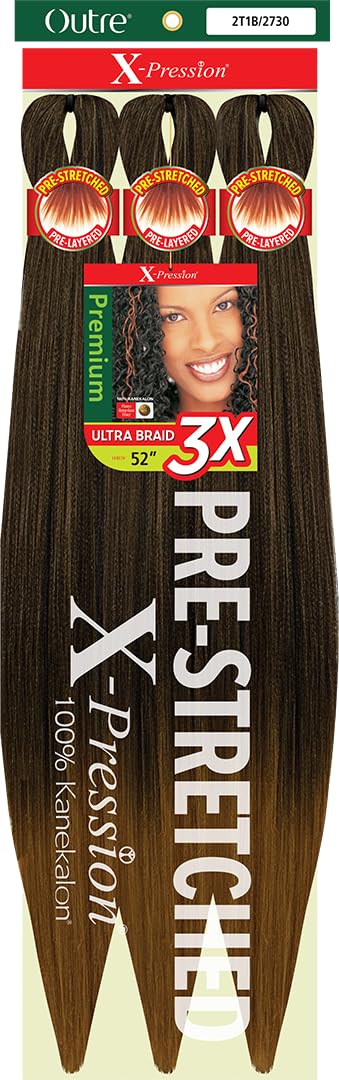 Amazon.com : Outre X-Pression Braid - Pre Stretched Braid 52
