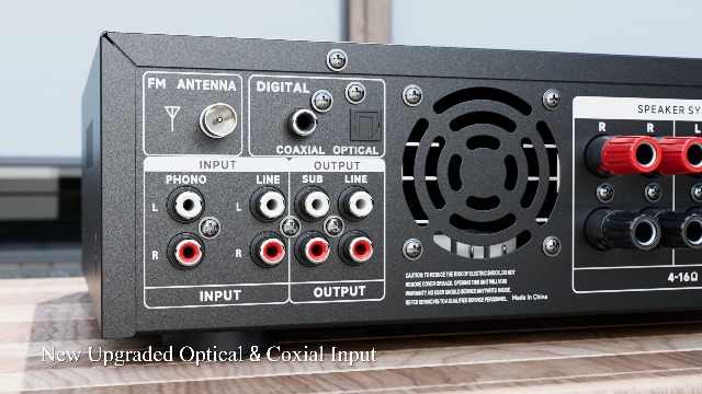 Amazon.com: Donner Stereo Audio Amplifier, 600W Peak 2