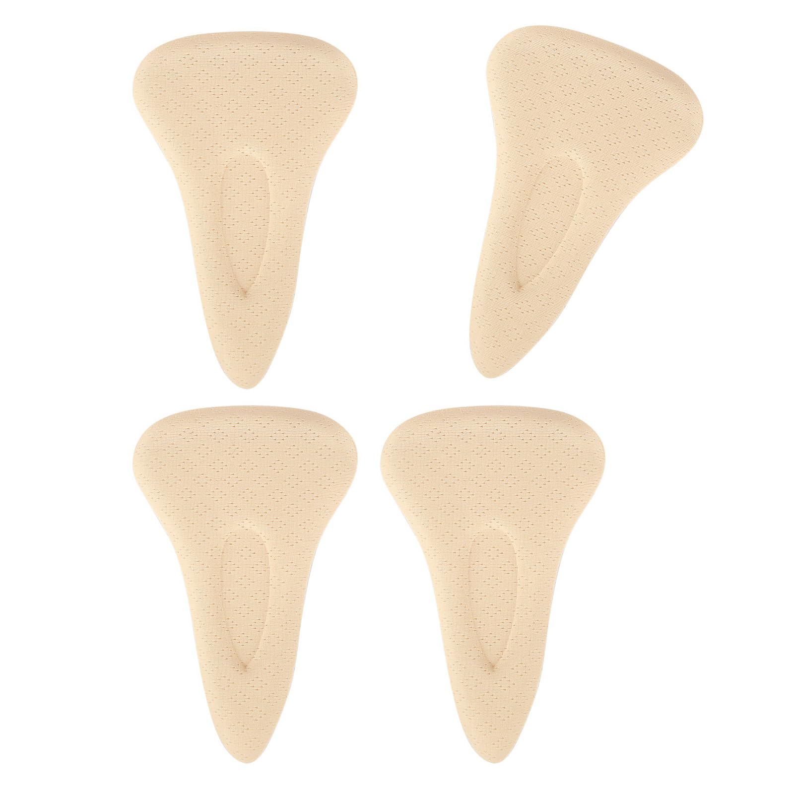 Xjdzineq 4 Pcs Invisible Camels Toe Pad Seamless Adhesive Concealer Soft Private for Women Concealer