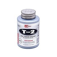 Vista 1 de Rectorseal 23631 1/4 Pinta con cepillo T Plus 2 Sellador para roscas de tuberías