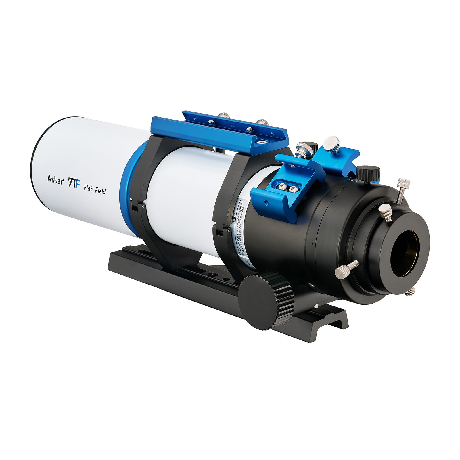 Askar 71F Flat Field Telescope F6.9 ED Glass Refractor 71mm OTA Aperture Quadruplet Airspaced Quadruplet Piastra a coda di rondine da 230 mm per astrofotografia Deep Sky