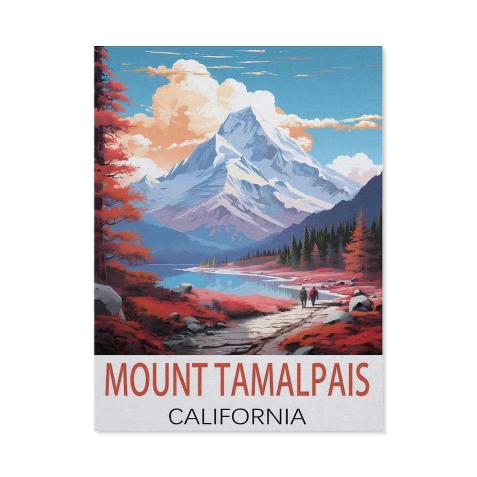 BEAYODKP 5D DIY Diamond Painting kit，Mount Tamalpais California