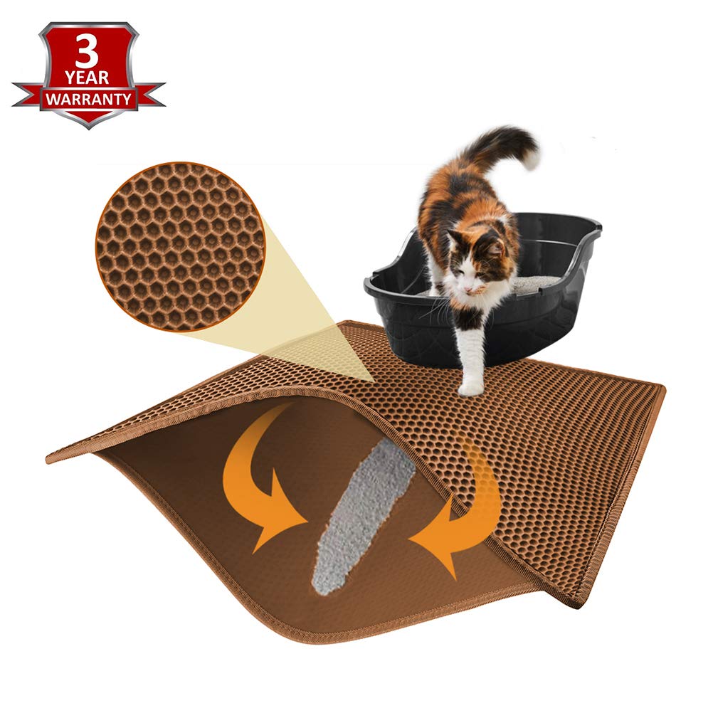 Pieviev Cat Litter Box Mat Litter Trapper Of Jumbo Size