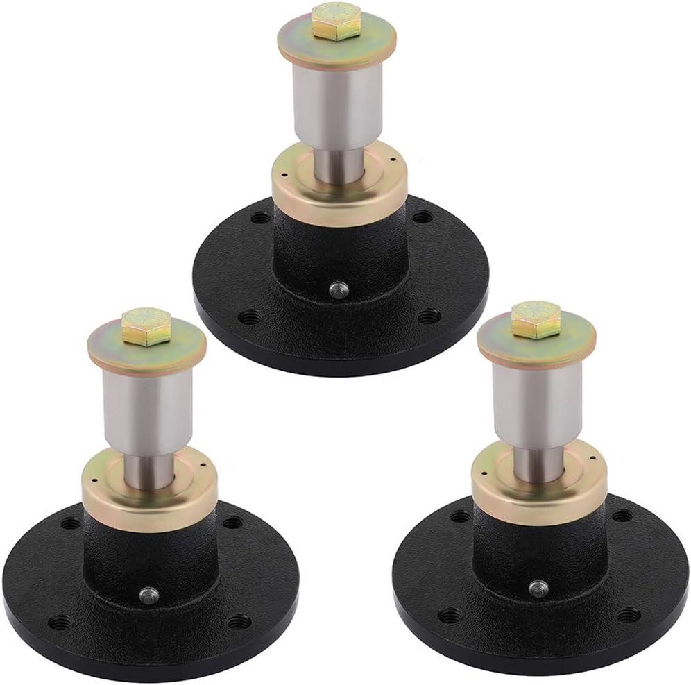OCPTY Pack of 3 Lawn Mower Spindle Assembly for Hustler Z, for Hustler ATZ, & Super Z 796235 796235X for Stens 285-849 Deck Spindle