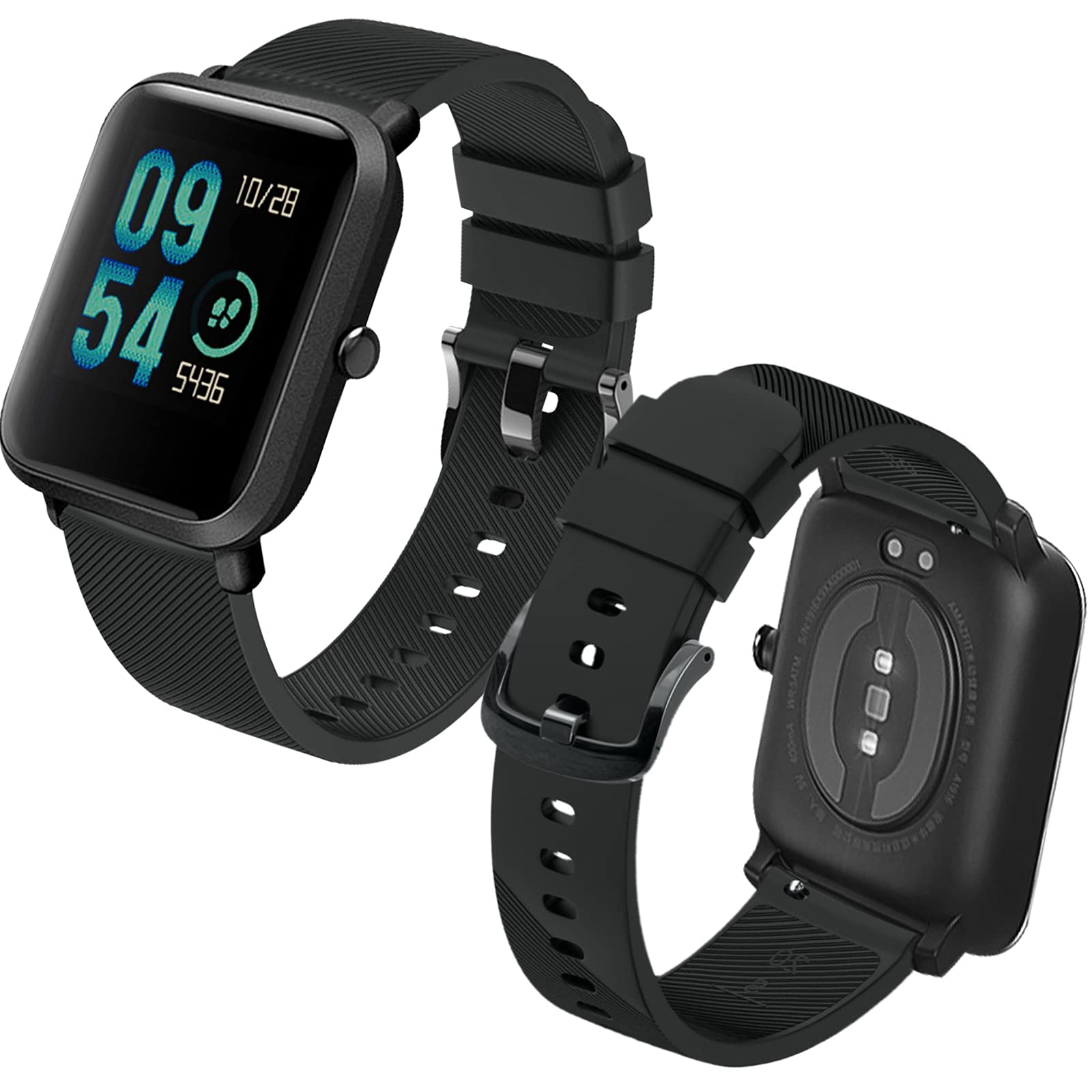 Th-someUniversal Waterproof Strap for Amazfit Bip - Replacement Adjustable Bracelet for Xiaomi Huami Amazfit Bip Bit Lite Youth Watch without Tracker