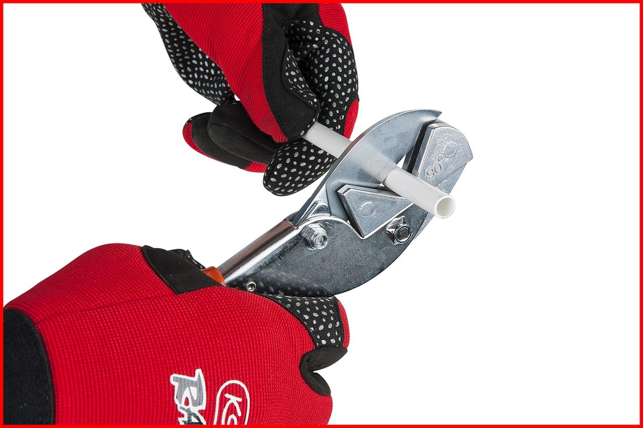 KS Tools 123.0075 Juego de tijeras para mangueras y tubos de plástico, 7 pzs