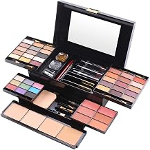 Eyeshadow Palette 49 Colors Cosmetic Makeup Case - Includes Blush & Powder & Lip Gloss #1