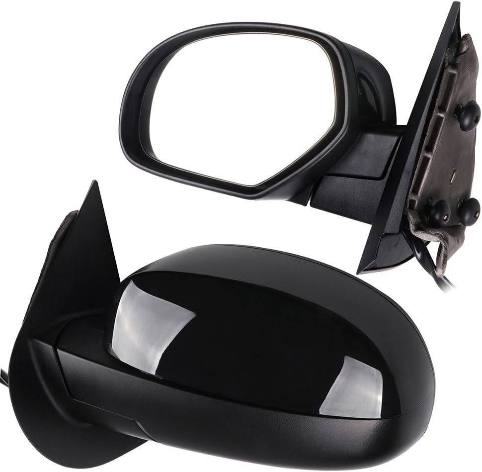 SCITOO Towing Mirrors Memory Manual Folding Arrow Indicator Electrical Operated Replacement fit Cadillac Chevy GMC Pickup Truck Pair for 2008-2013 Chevy GMC Silverado Sierra