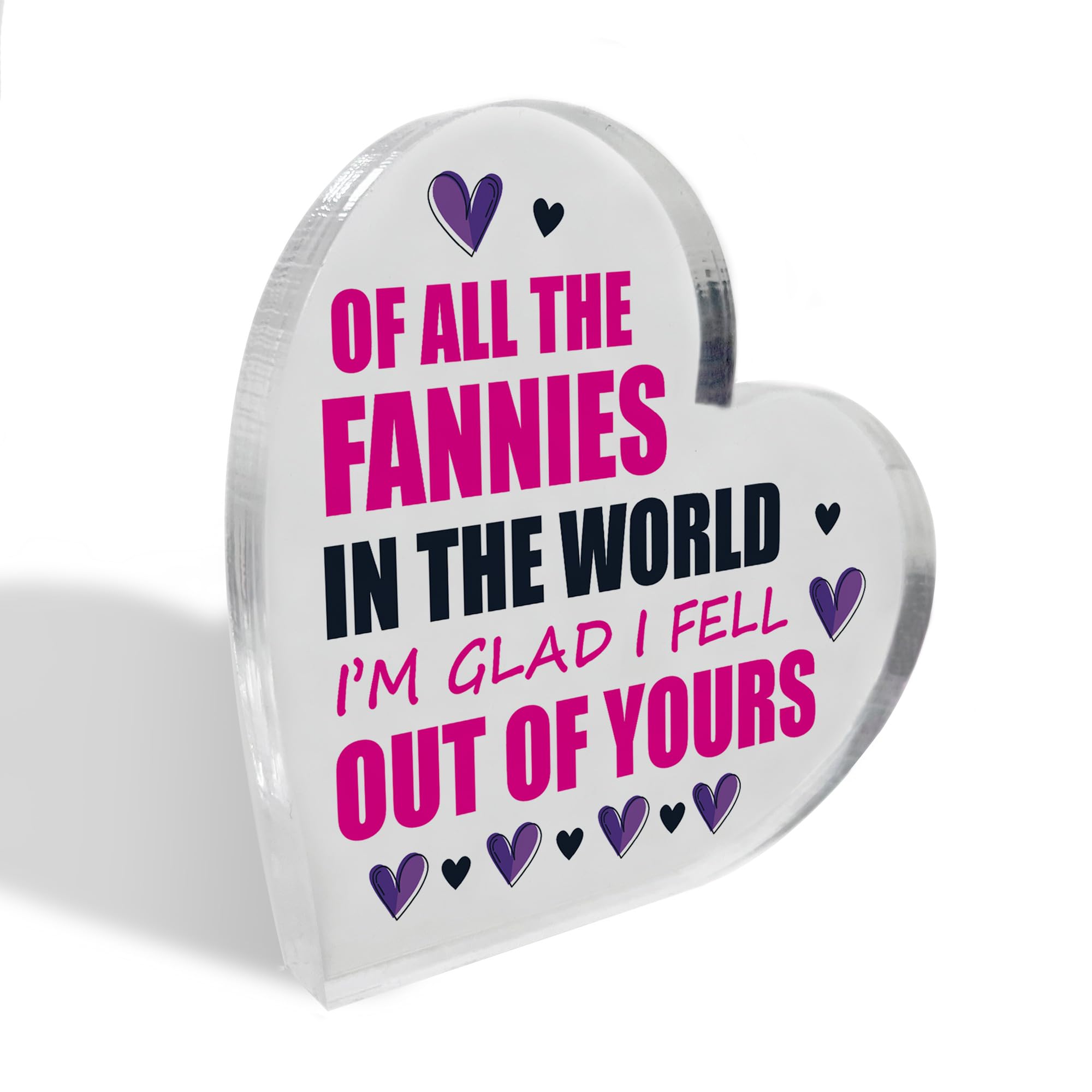 Red Ocean Funny Gift For Mum For Christmas Birthday Acrylic Heart Plaque Mum Gifts From Daughter Son Mum Gifts Joke Rude Gifts For Mum Funny Birthday Gifts Keepsake